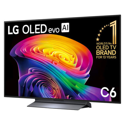 LG 48" C6 Smart 4K OLED evo AI TV (2026)