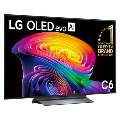 LG 48" C6 Smart 4K OLED evo AI TV (2026)