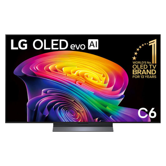 LG 55" C6 Smart 4K OLED evo AI TV (2026)