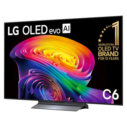 LG 55" C6 Smart 4K OLED evo AI TV (2026)