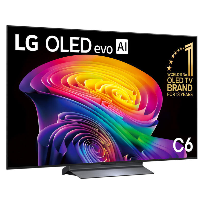 LG 55" C6 Smart 4K OLED evo AI TV (2026)
