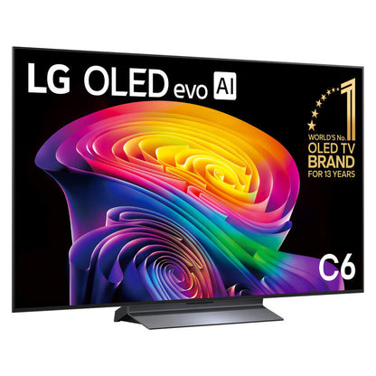LG 55" C6 Smart 4K OLED evo AI TV (2026)