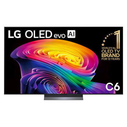 LG 65" C6 Smart 4K OLED evo AI TV (2026)