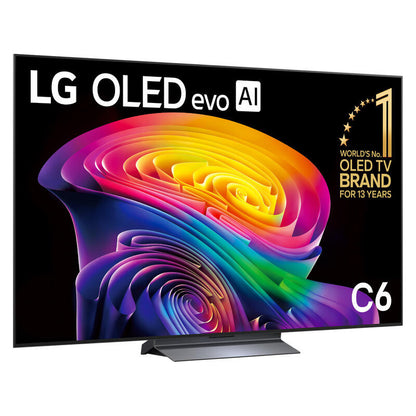 LG 65" C6 Smart 4K OLED evo AI TV (2026)