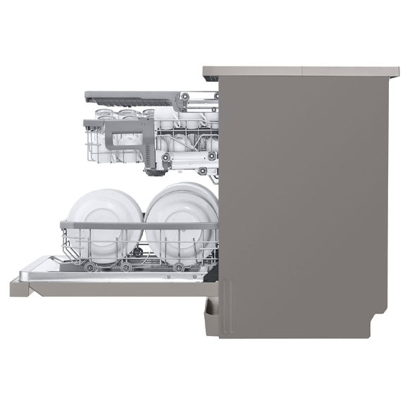 LG 15 Place Setting Freestanding Dishwasher - Stainless Steel