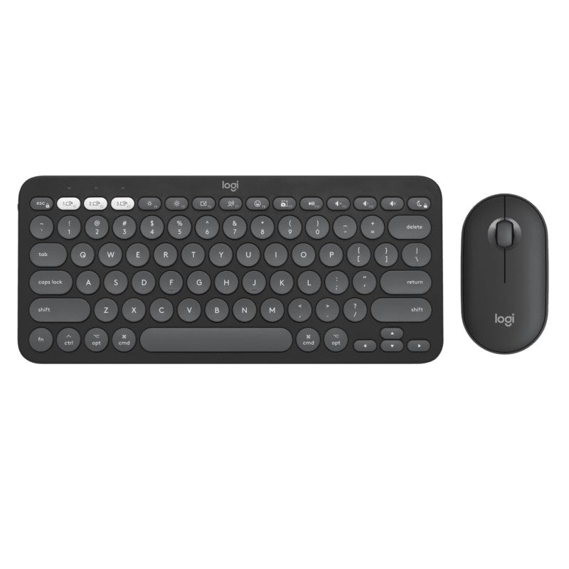 Logitech Pebble 2 Mouse Keyboard Combo - Tonal Graphite