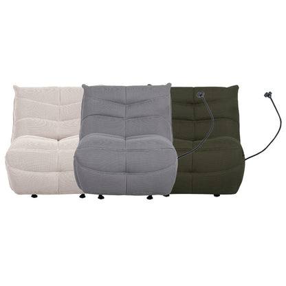 Luca Recliner Gaming Chair - Grey