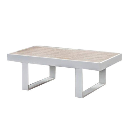 Maderia 4 Piece Outdoor Lounge Set - White/Light Grey