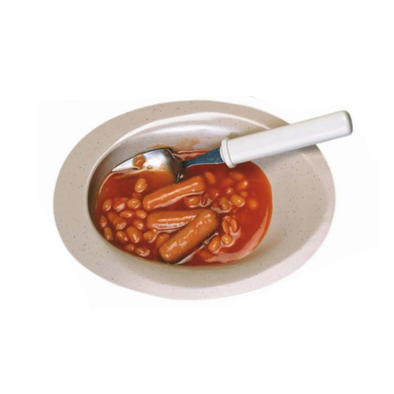 Homecraft Manoy Large Contoured Plate – Off White