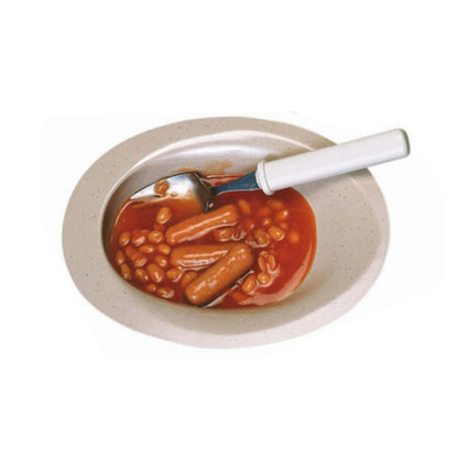Homecraft Manoy Large Contoured Plate – Off White