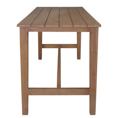 Marrakesh Timber Bar Table - Natural