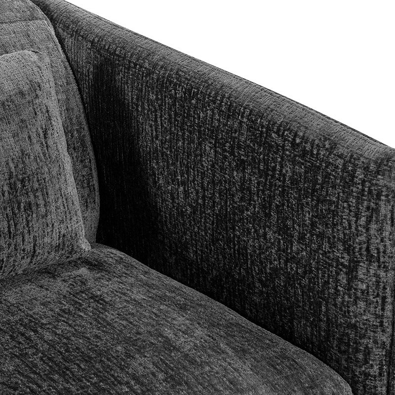 Martina Swivel Occasional Chair - Smoke Pearl