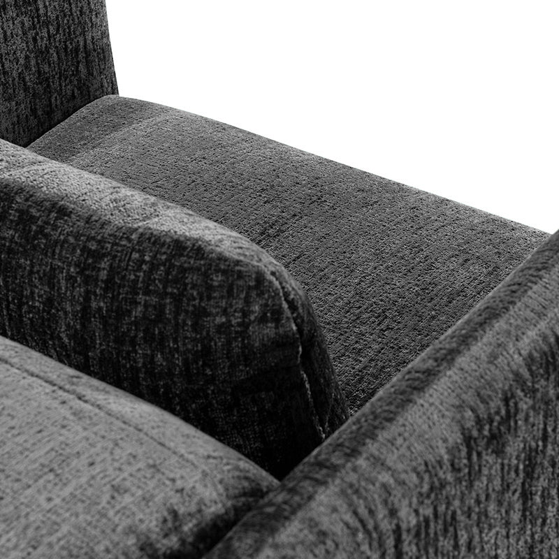 Martina Swivel Occasional Chair - Smoke Pearl