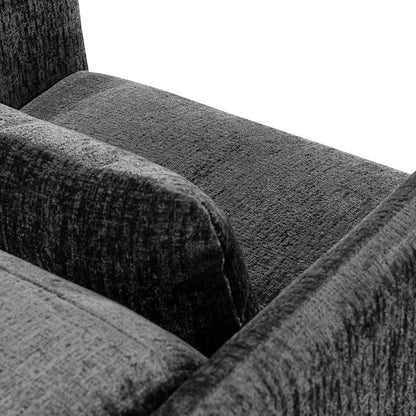 Martina Swivel Occasional Chair - Smoke Pearl