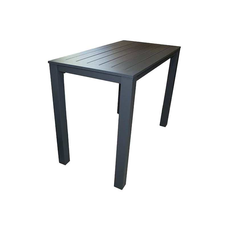 Matzo Outdoor Bar Table - Gunmetal