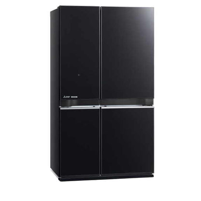 Mitsubishi Electric 580L French Door Fridge Freezer - Black