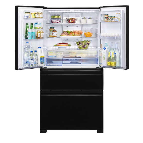 Mitsubishi Electric 564L French Door Fridge Freezer - Black