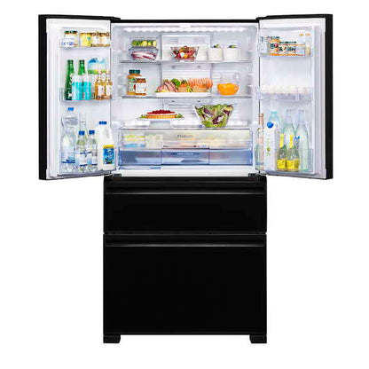 Mitsubishi Electric 564L French Door Fridge Freezer - Black
