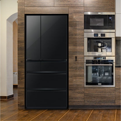 Mitsubishi Electric 700L Multi Drawer Fridge Freezer - Black