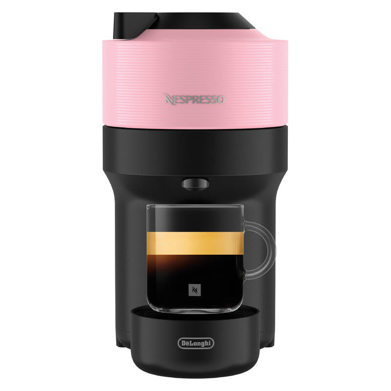 DeLonghi Nespresso Vertuo Pop Capsule Coffee Machine - Pink Value Pack