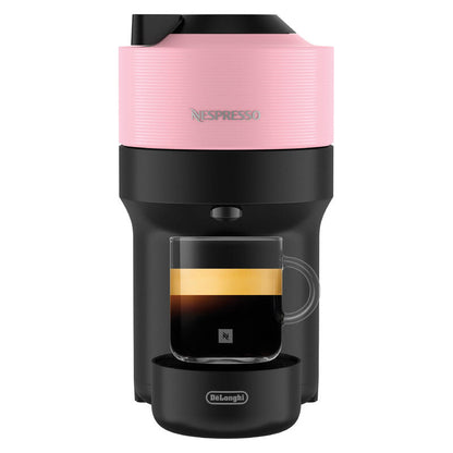 DeLonghi Nespresso Vertuo Pop Capsule Coffee Machine - Pink Value Pack