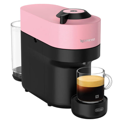 DeLonghi Nespresso Vertuo Pop Capsule Coffee Machine - Pink Value Pack