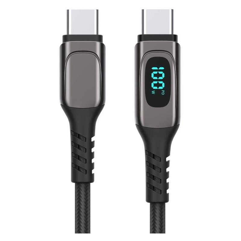 Nextech 1m USB-C to USB-C Cable with LED Display
