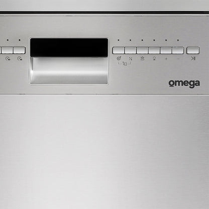 Omega 45cm Freestanding Dishwasher - Stainless Steel