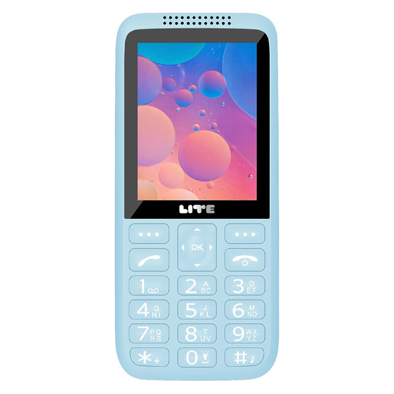 Opel Lite Candybar 4G 2.8" Screen 64GB Mobile Phone - Blue Aura