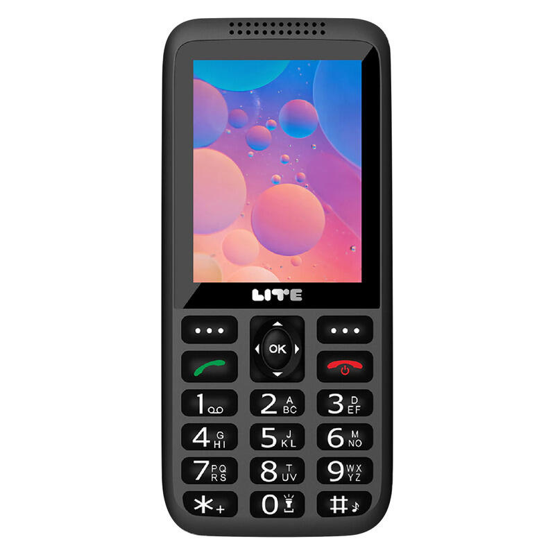 Opel Lite Candybar 4G 2.8" Screen 64GB Mobile Phone - Deep Black