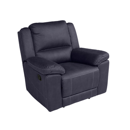 Oregon Fabric Recliner - Navy