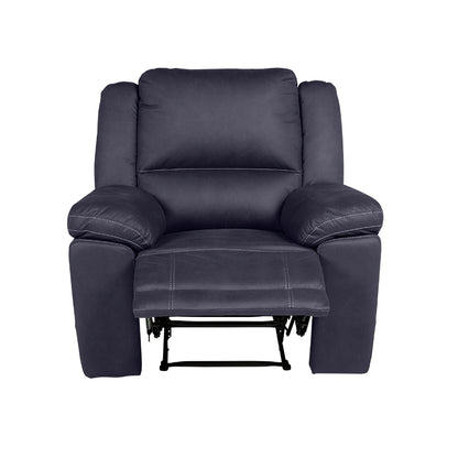 Oregon Fabric Recliner - Navy