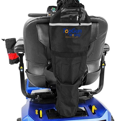 Top Gun Scooter Accessory Oxygen Tank Textile Holder - Black
