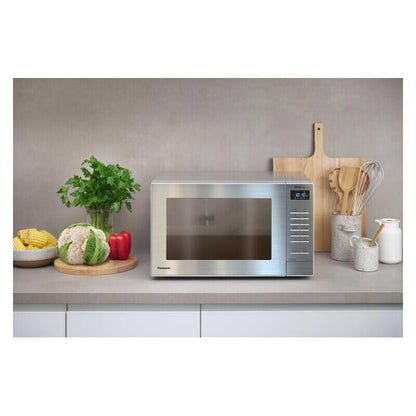 Panasonic 32L 1100W Inverter Microwave Oven - Silver