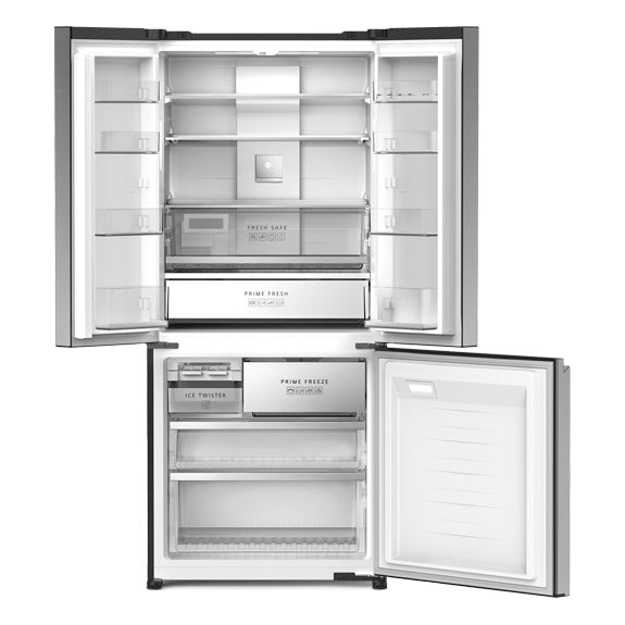 Panasonic 500L Premium French Door Fridge Freezer - Stainless Steel
