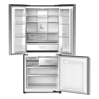 Panasonic 500L Premium French Door Fridge Freezer - Stainless Steel