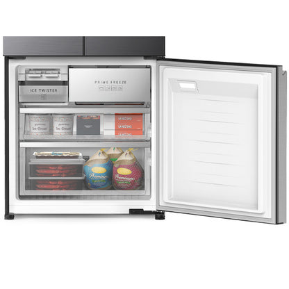 Panasonic 500L Premium French Door Fridge Freezer - Stainless Steel