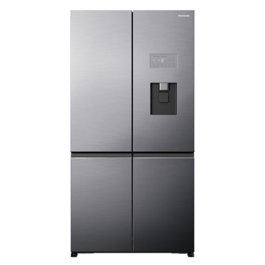 Panasonic Prime Quad French Door Refrigerator 618L - Stainless Steel