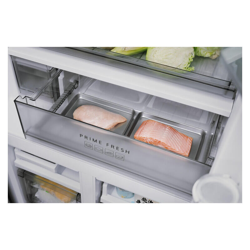 Panasonic Style + Slimline Quad Door Refrigerator, Non-Plumbed - Silver