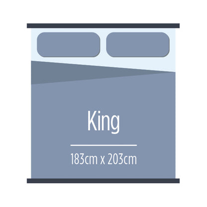 SLUMBERZONE Premium Park Lane King Mattress - Firm
