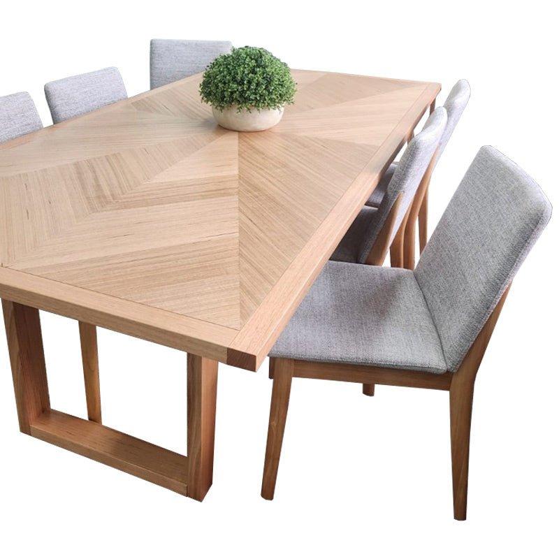 Perisher 240cm Timber Dining Table - Natural