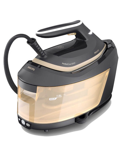 Philips PerfectCare Iron & Steam Generator Station - Black/Gold (6000 Series)