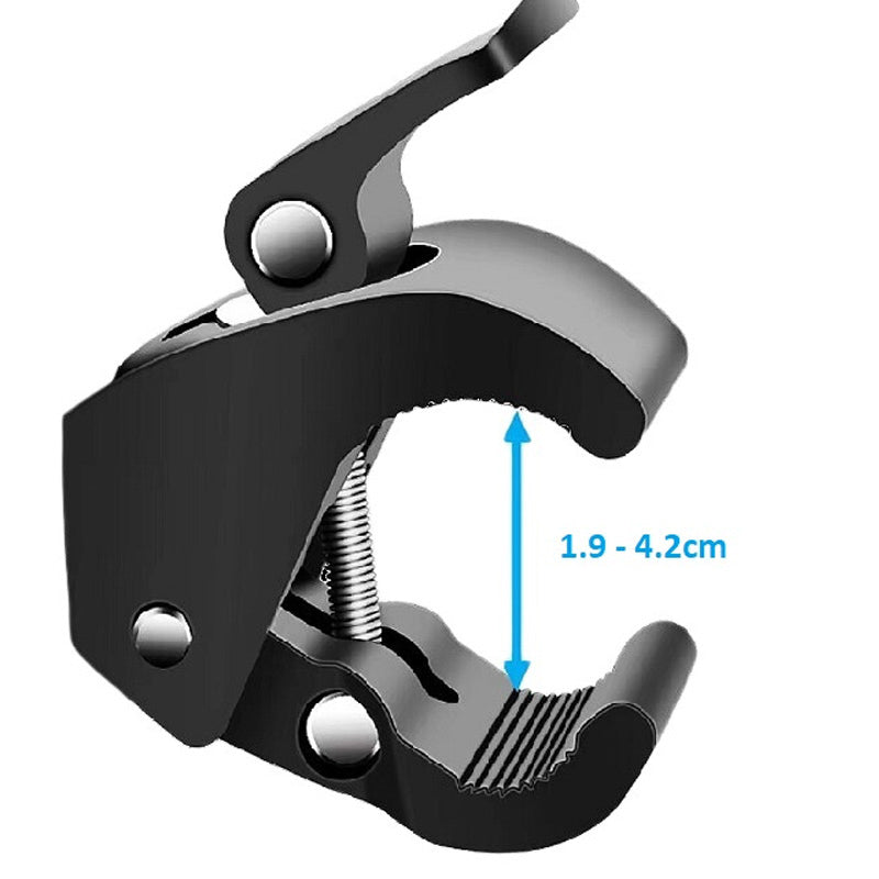 Top Gun Scooter Accessory Plastic Cup Holder - Charcoal
