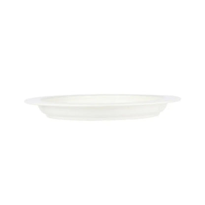 Homecraft Plate with Inside Edge - Off White