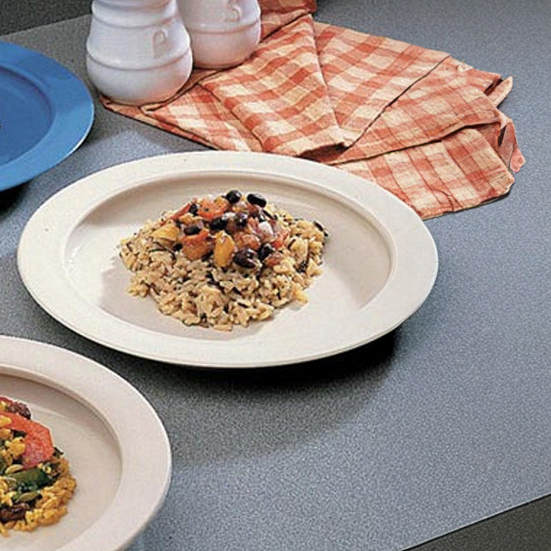 Homecraft Plate with Inside Edge - Off White