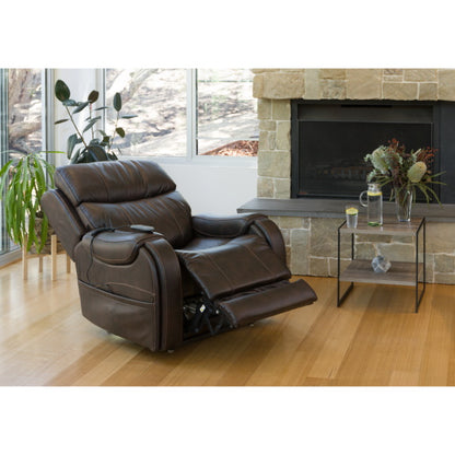Theorem Seagrove Lift & Recline Fabric Armchair - Walnut