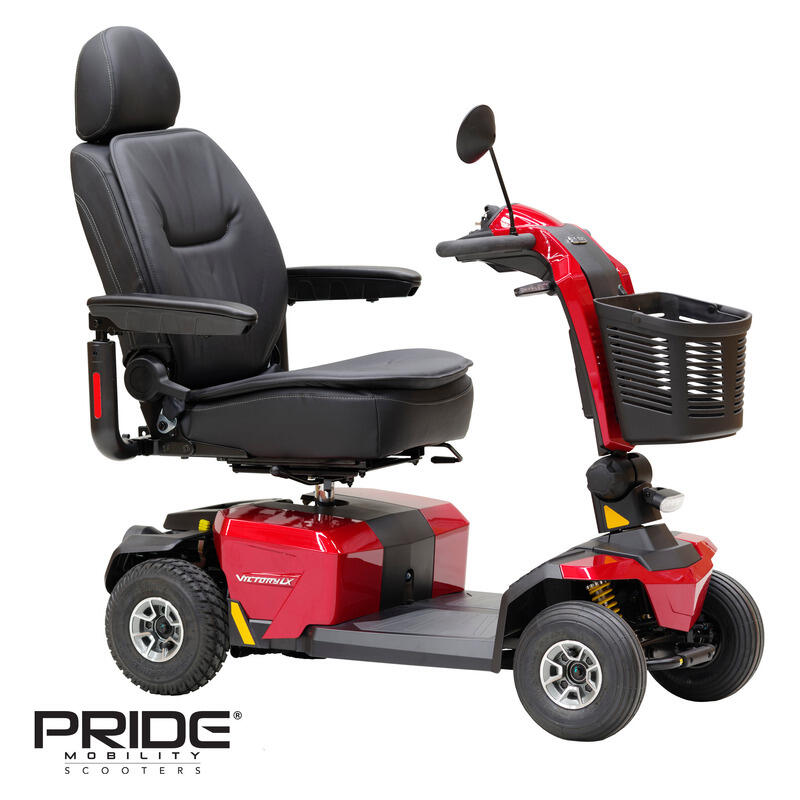 Pride Victory 10 LX 5 Mobility Scooter - Red