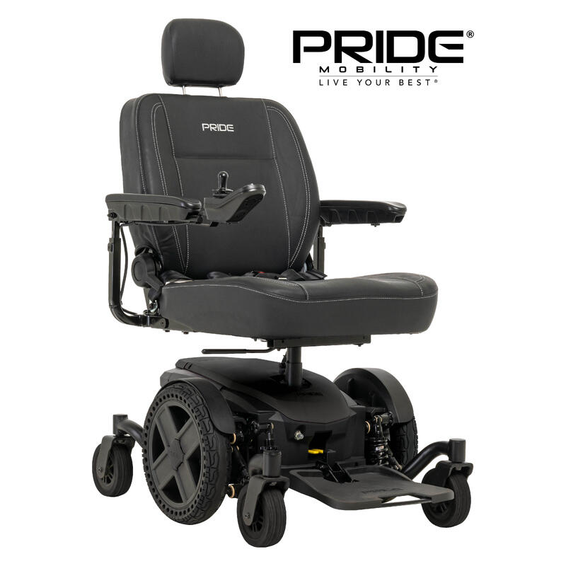 Pride Jazzy EVO 614HD 22-Inch Heavy Duty Mobility Powerchair - Black
