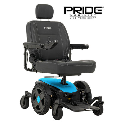 Pride Jazzy EVO 614HD 20-Inch Heavy Duty Mobility Powerchair - Blue