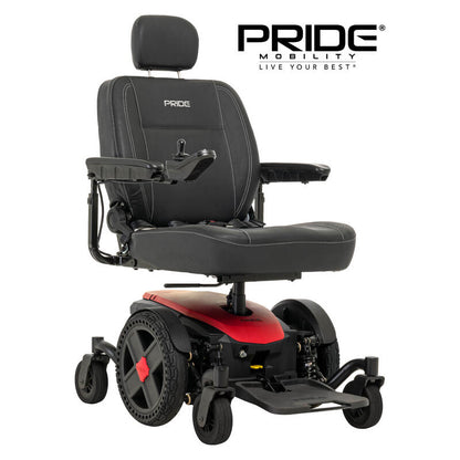 Pride Jazzy EVO 614HD 20-Inch Heavy Duty Mobility Powerchair - Red